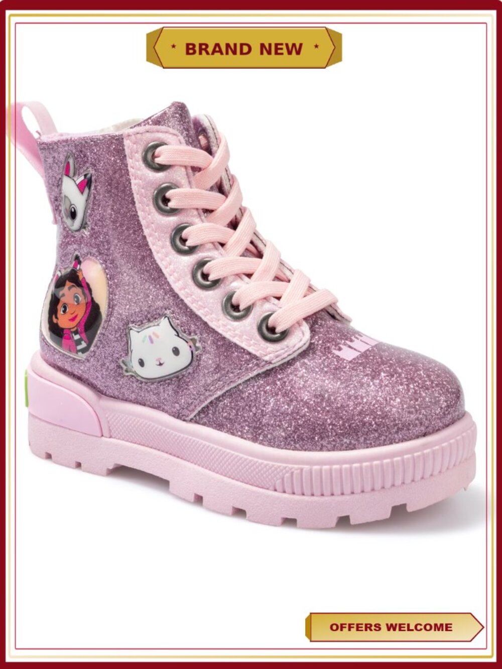 Toddler Girls Fashion Boot Dollhouse Theme Boots